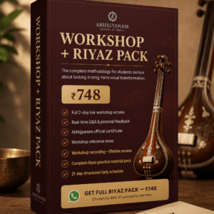 Online Workshop + Riyaz Pack